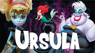 I MADE AN EPIC URSULA DOLL! / Monster High Doll Repaint by Poppen Atelier