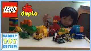 DinoTrux Toys Lego Duplo Mega Construx Dinosaur Toy Truck Custom Build Revvit Ty-Rux Dino Legos