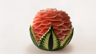 Watermelon Carved Model 3 By J Pereira Art Carving