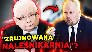 "Zrujnowana naleśnikarnia". O co chodziło Kaczyńskiemu na komisji ds. Pegasusa?