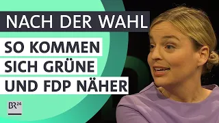 Koalitionskrimi in Berlin: So kommen sich Grüne und FDP näher | Münchner Runde | BR24