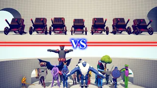 HWACHA TEAM vs GIANTS TEAM - Totally Accurate Battle Simulator TABS