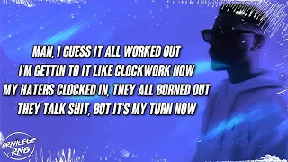 Bryson Tiller - Like Clockwork (Lyrics)