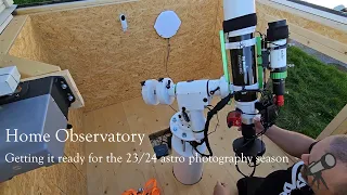 Home Observatory - Getting it ready for the 23/24 astro photography season