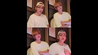 [ENGSUB BTS WEVERSE LIVE] Kim Taehyung With Armys 💜🥰 Good Morning   #bts10thanniversary💜  {Full}