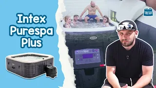 Intex PureSpa Plus Inflatable Hot Tub Setup and Review