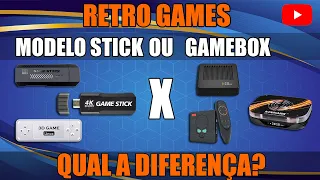 RETRO GAMES STICKS OU GAMEBOX, QUAL A DIFERENÇA ENTRE ELES? QUAL A MELHOR OPÇÃO? [Bate papo]