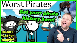 The Worst Pirates You've Ever Heard Of | BlueJay | History Teacher Reacts