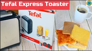 Tefal Express Toaster | How to clean a toaster | Unboxing Tefal Express Toaster w/lid TT410D |