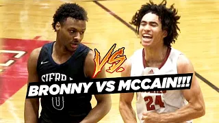 Bronny James VS Jared McCain HEATED Playoff Game Goes DOWN TO THE WIRE!!