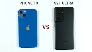 iPhone 13 vs Samsung S21 Ultra | SPEED TEST
