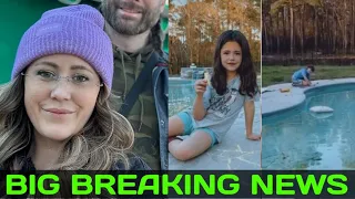 JENELLE'S JUNGLE! Teen Mom Jenelle Evans exposes a filthy pool in large backyard while her 13, Jace