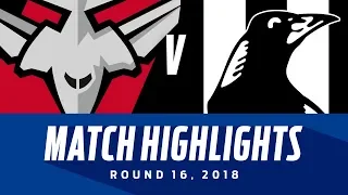 Essendon v Collingwood Highlights | Round 16, 2018 | AFL