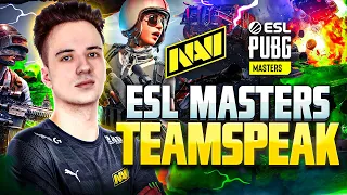 Первый Тимспик NAVI PUBG на ESL PUBG Masters 2021 Europe Summer