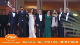 ONCE UPON A TIME - Les marches - Cannes 2019 - VF