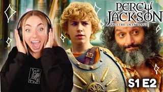 PERCY FINALLY GETS CLAIMED | Percy Jackson and The Olympians Season 1 Episode 2 Reaction