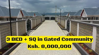 INSIDE THE NEW GATED COMMUNITY IN NAKURU WITH 3 BED BUNGALOWS FOR SALE @8,000,000