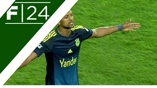 Nani humiliates keeper with an amazing  free-kick!