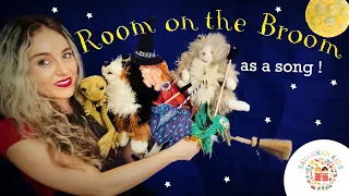 Room on the Broom Song Julia Donaldson Read Aloud Children's Storytelling  Animation - Savannah Kids