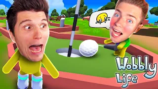 Minigolf gegen Mexify (Lachflash 2.0) | Wobbly Life