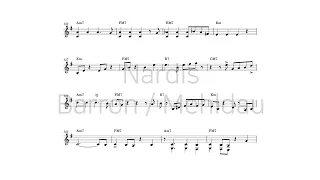 Nardis  - Kenny Barron / Brad Mehldau (2 piano) | Solo transcription