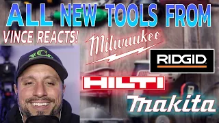 All New Tools From MILWAUKEE, MAKITA, HILTI, RIDGID Contractor's REACTION!