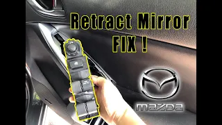 Mazda CX 5 CX 3 Mazda 2 Mazda 3  Mazda 6 Biante || Power Side mirror control unit problem repaired.