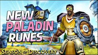 ALL New PALADIN RUNES in Season of Discovery Phase 2 | Classic WoW