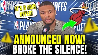 🚨😱EXCLUSIVE NEWS! LOOK WHAT HE SAID! DAMIAN LILLARD IN MIAMI HEAT! MIAMI HEAT NEWS TODAY! NBA NEWS!