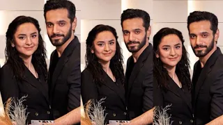 tere bin 2 behind the scenes| yumnazaidi and wahajali |tere bin announcement |tere bin 2 celebrate 🎊