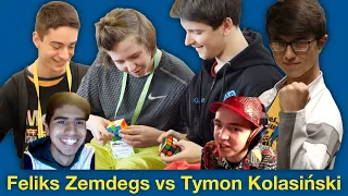 Feliks vs Tymon - Best of 100 Rubik's Cube Match