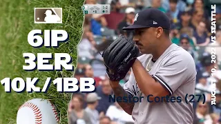 Nestor Cortes 10K game | Aug 10, 2022 | MLB highlights