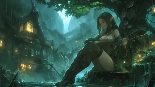 Bard/Tavern Ambience - Relaxing Music, Celtic Tavern Music, Medieval Music, Rain Sound For Sleep