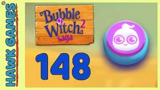 Bubble Witch 2 Saga Level 148 (Ghost mode) - 3 Stars Walkthrough, No Boosters