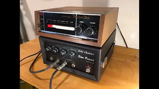 Star Record echo chamber and Vintage Columbia rhythm box demo from Vintage audio Nagoya (space echo)