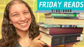 Reading all the sci-fi and plans for the rest of the month || FRIDAY READS || July 2022 [CC]