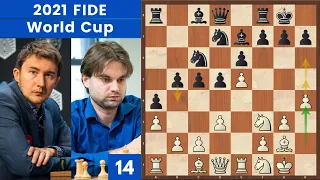 L' Attacco Indiano! -  Karjakin vs  Shankland | FIDE World Cup 2021