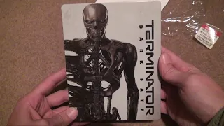 Terminator Dark Fate 4K Steelbook Unboxing