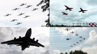 Great Low Airshow Flybys Over The Tree Tops 🌳