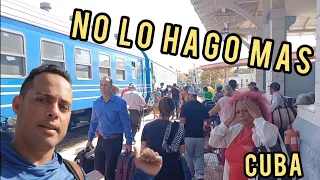 Esto nos pasó viajando por Cuba en tren.