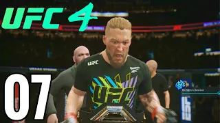 UFC 4 Middleweight Career Mode Walkthrough Part 7 - BAD BLOOD!