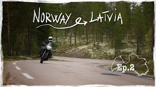 Continue my Trip into Sweden - Ep.02 Norway to Latvia