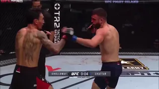 MAX HOLLOWAY VS CALVIN KATTAR Highlight pack #FightOfTheDecade #UFC #MMA #FOTY Max blessed Holloway