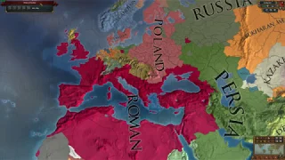 EU4 Timelapse: France into Roman Empire