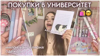 back to school 2023 📚👩🏻‍🎓 мои покупки в университет | где купить недорогую канцелярию?