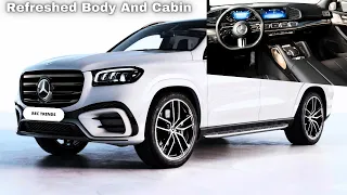 FIRST LOOK! 2024 Mercedes GLS Facelift - Specs, Interior & Exterior!