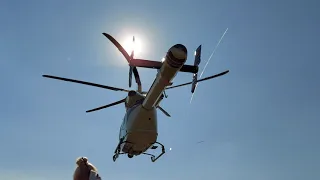 MD-900 Explorer Police helicopter landing - Budaörs Airshow - 2021