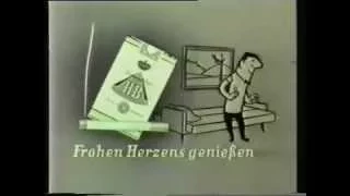 Alte Werbung 1959 vom HB-Männchen