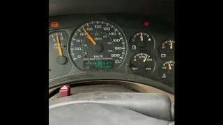 Chevy Tahoe 5.3 V8 2001 / 0-100 acceleration