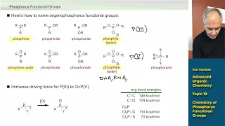 Advanced Organic Chemistry - Organophosphorus Chemistry 1